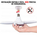 Lâmpada Led Estilo Pétalas Dobrável e Ajustável ®LEDHOME (9X MAIS ILUMINAÇÃO)