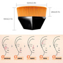 Pincel de Base Plana 3 em 1 - FlawlessFace® LANÇAMENTO 2023