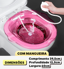 Bacia para Banho de Assento Medicinal - ®Healthseat  lol