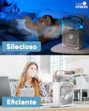 ZeroCold ® Mini Ar Condicionado Portátil 3 em 1 - (Esfria, Ventila e Umidifica)