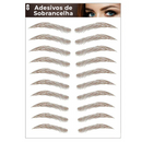 Adesivos de Sobrancelha 6D Biônico Semi Permanente (Compre 1 Cartela e leve 2)