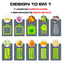 Cortador de Legumes Multifuncional (10 em 1) - Cortmax®