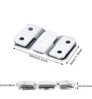 Kit 8 Peças Conector de Engate + 16 Parafusos Premium ®