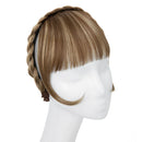 FairyHair® - Aplique Tiara com Franja (Cabelo 100% Natural)