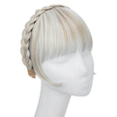 FairyHair® - Aplique Tiara com Franja (Cabelo 100% Natural)