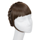 FairyHair® - Aplique Tiara com Franja (Cabelo 100% Natural)