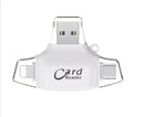 Leitor de Cartão de Memoria USB  4 em 1 - SmartCard®