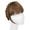 FairyHair® - Aplique Tiara com Franja (Cabelo 100% Natural)
