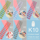 Unhas Soft Gel de Fácil Encaixe (Kit com 10 Cores) - Nailcolor®