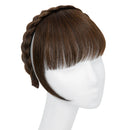 FairyHair® - Aplique Tiara com Franja (Cabelo 100% Natural)