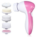 Limpador Massageador Facial Elétrico 5 em 1 ®DermaFace  (Limpa, esfolia, massageia, Rejuvenesce)