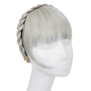 FairyHair® - Aplique Tiara com Franja (Cabelo 100% Natural)