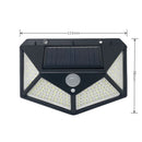 Luminária Solar 100 Led Sem Fio Automática ®LightAll