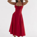 Vestido ajustavel nas Costas ModelGirl® (Afina a Cintura e Levanta os Seios)