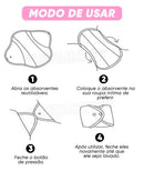Kit 10 absorventes reutilizáveis Impermeáveis - ®ItGirl (SUPER ABSORÇÃO)